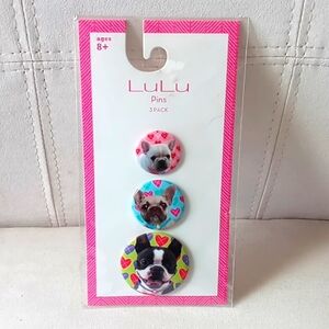 French Bulldog Pins Set